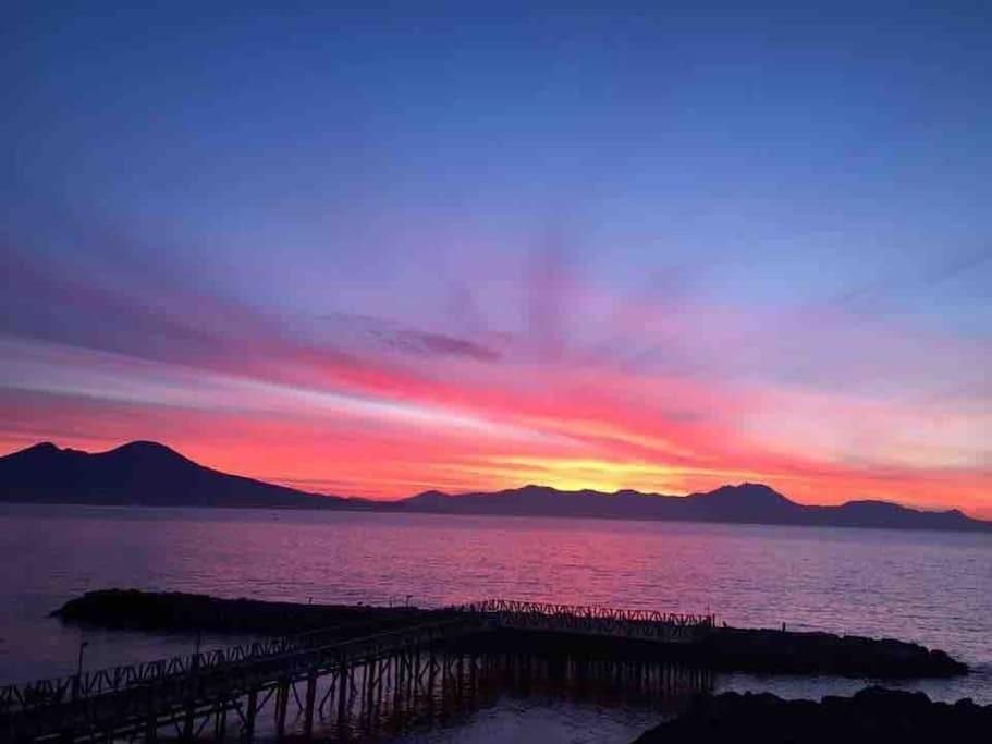 Villa Il Richiamo Del Mare Napoli Esterno foto